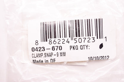 Snap Clamp 9mm NOS