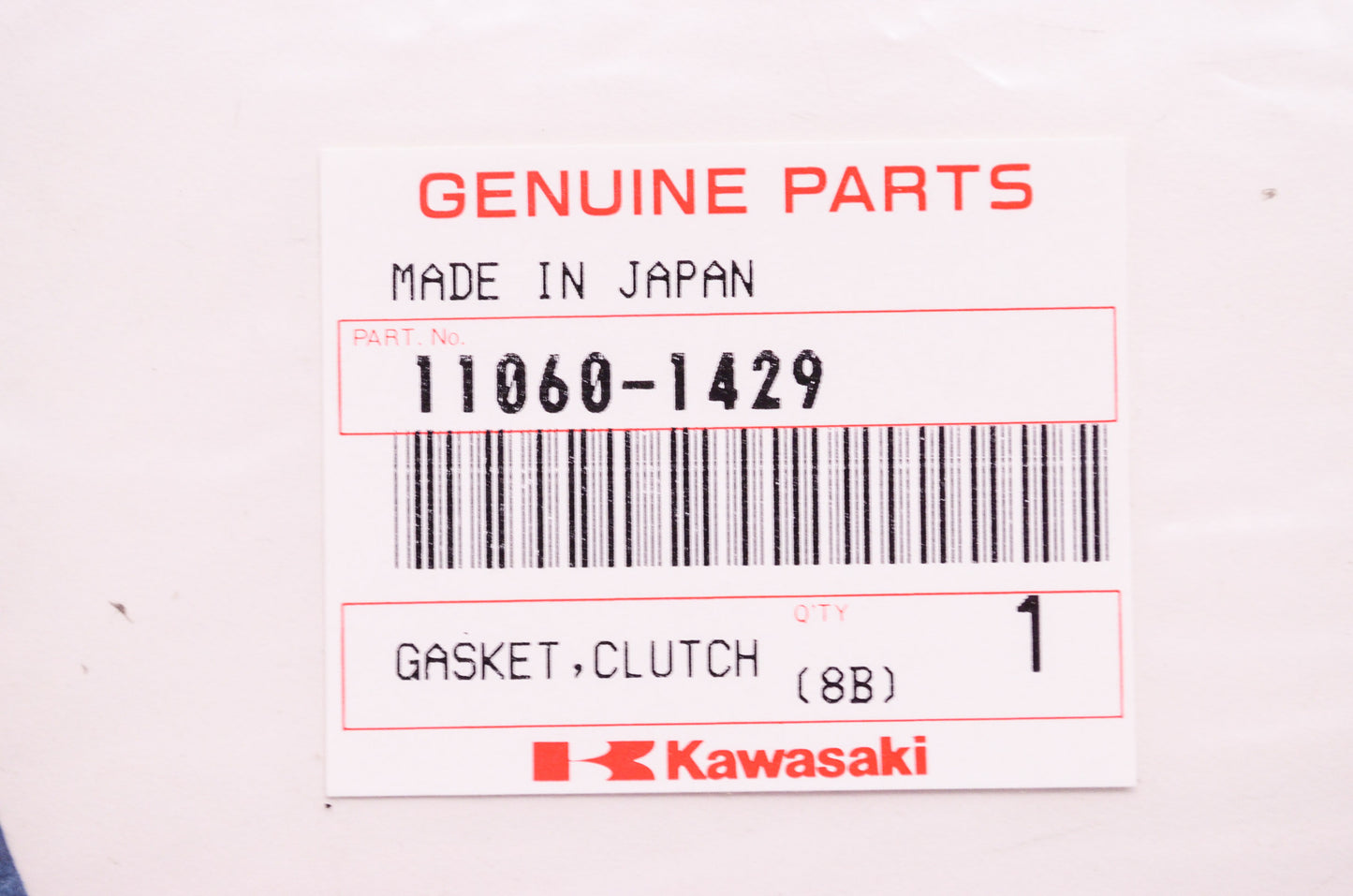 Clutch Cover Gasket NOS