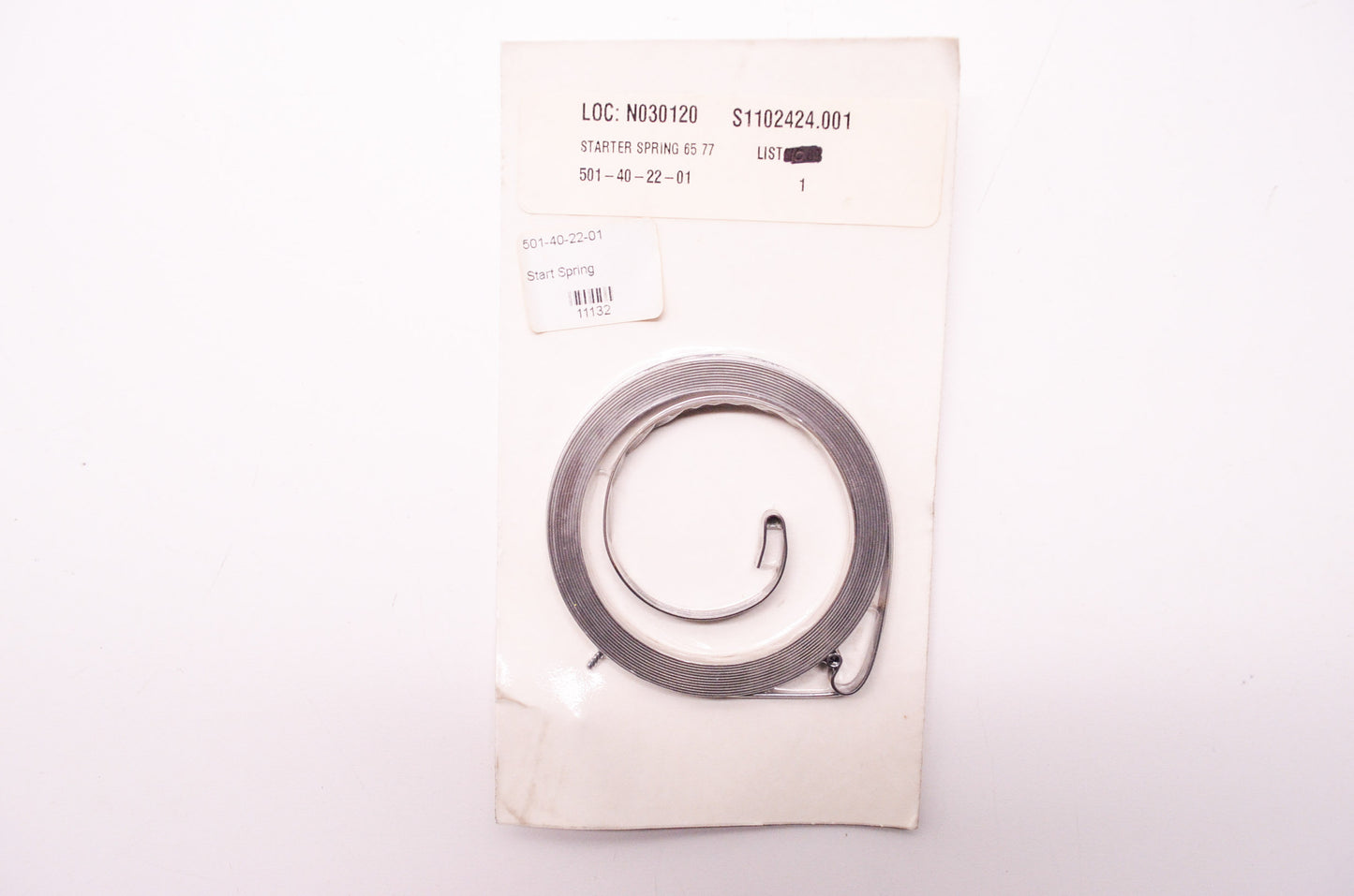 Starter Spring 65 77 NOS