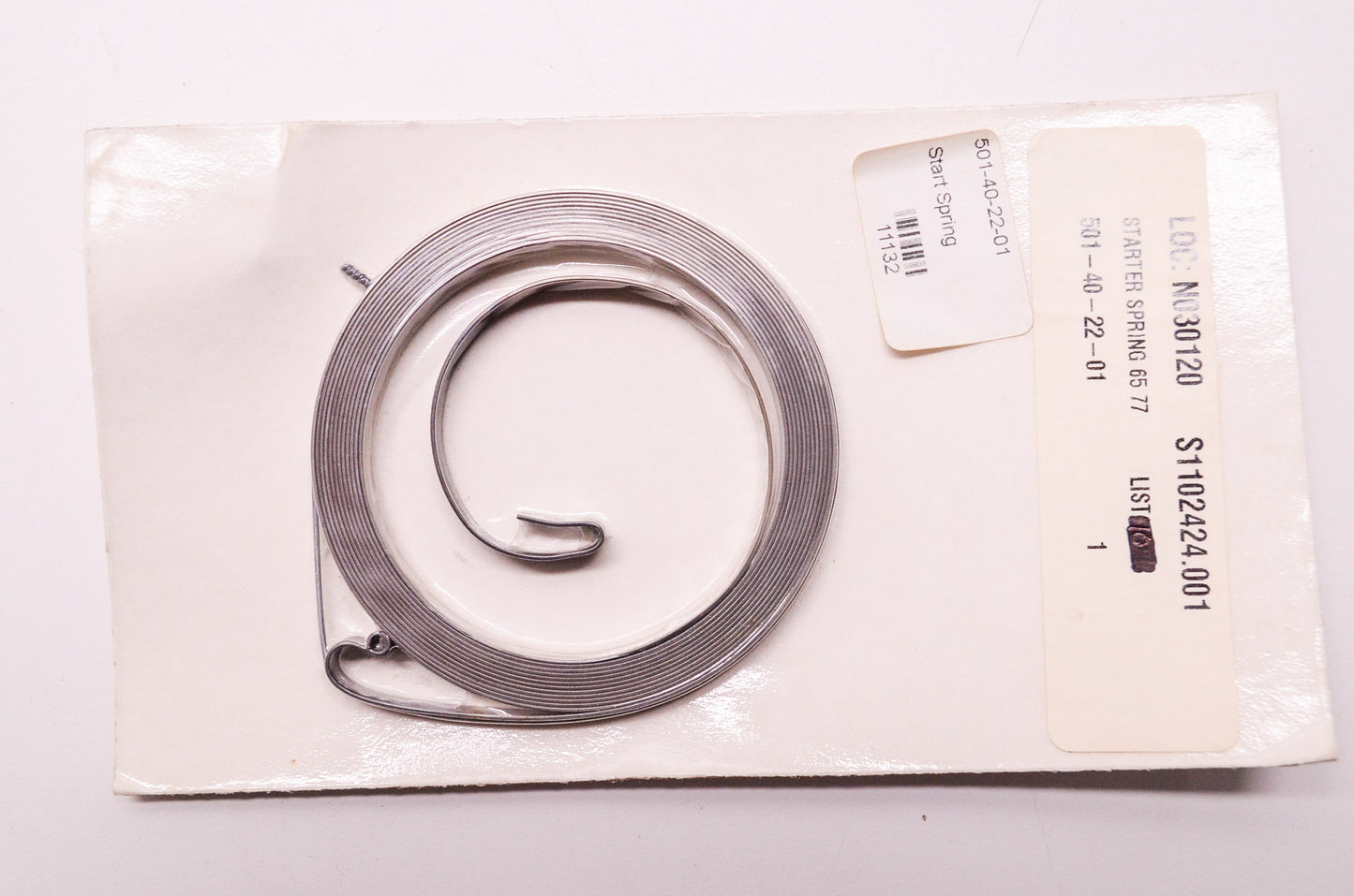Starter Spring 65 77 NOS