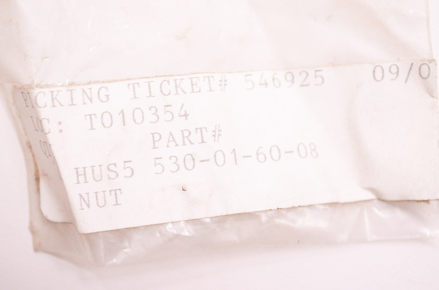 OEM Husqvarna 530016008 Nut Qty 4 NOS