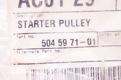Starter Pulley NOS