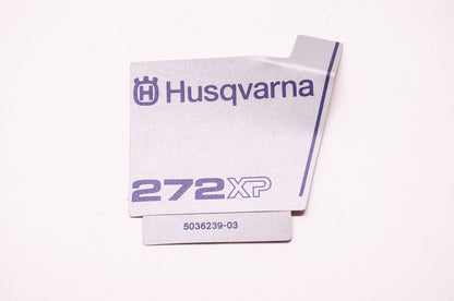 Label Decal 272XP NOS