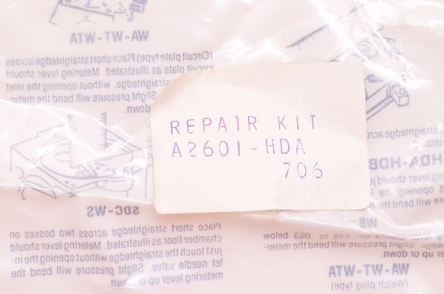 Carburetor Gasket Diaphragm Kit NOS