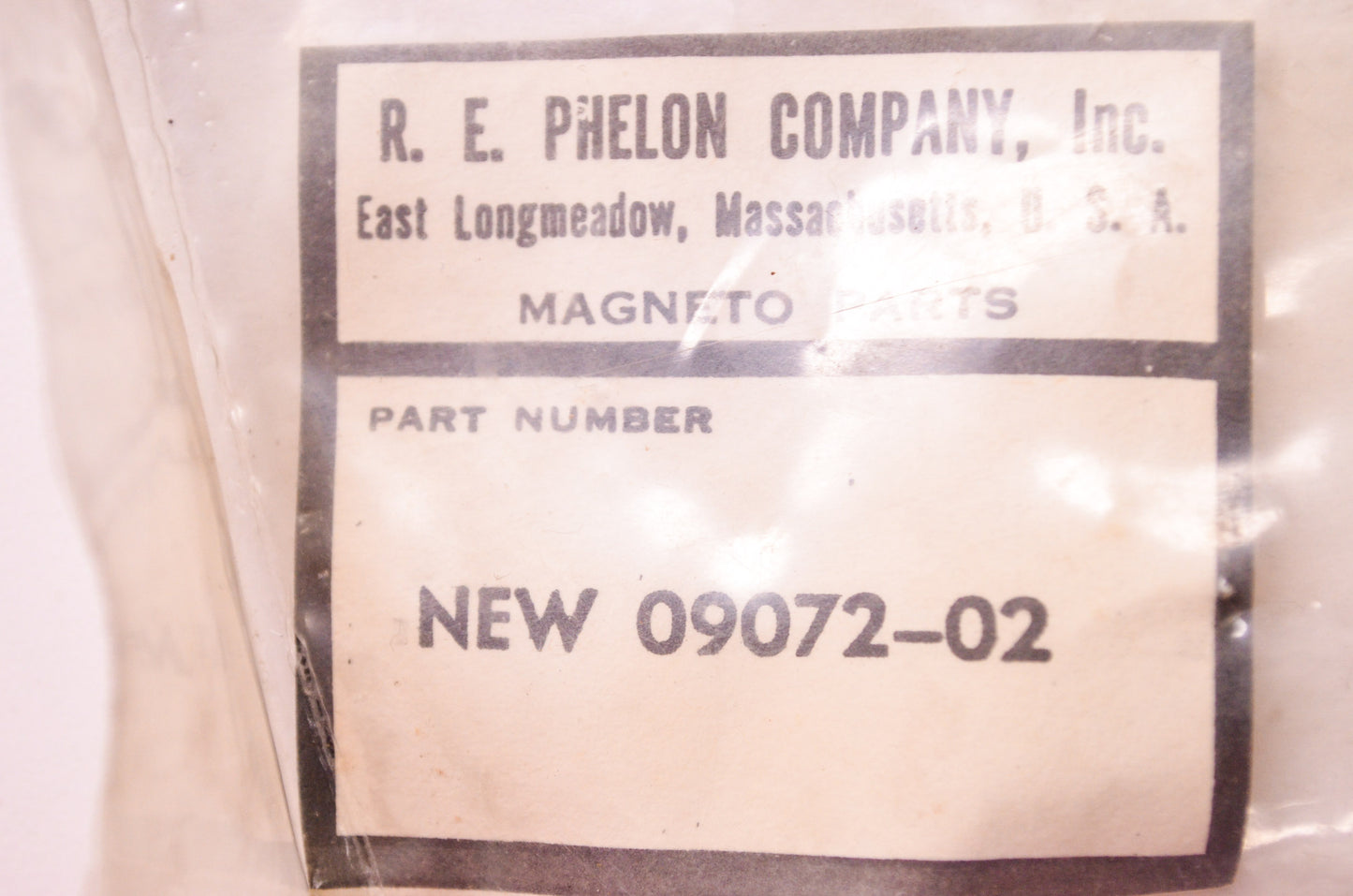 R. E. Phelon Company Contact Assembly NOS