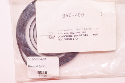 Aftermarket Rewind Spring Husqvarna Jonsereds NOS