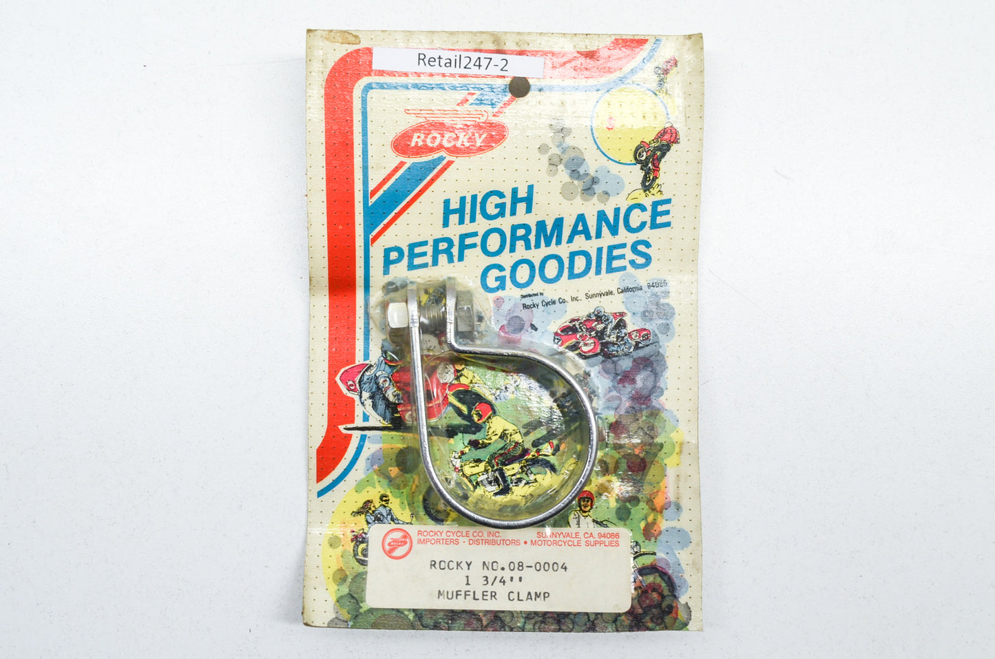 1-3/4' Muffler Clamp NOS