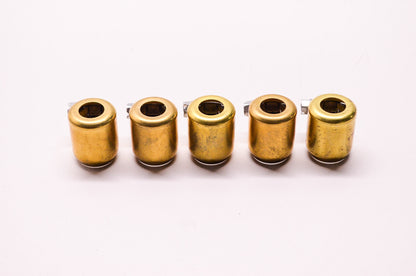 Custom Cycle Products Brass Hose Clamp 1/4' & 5/16' Qty 5 NOS