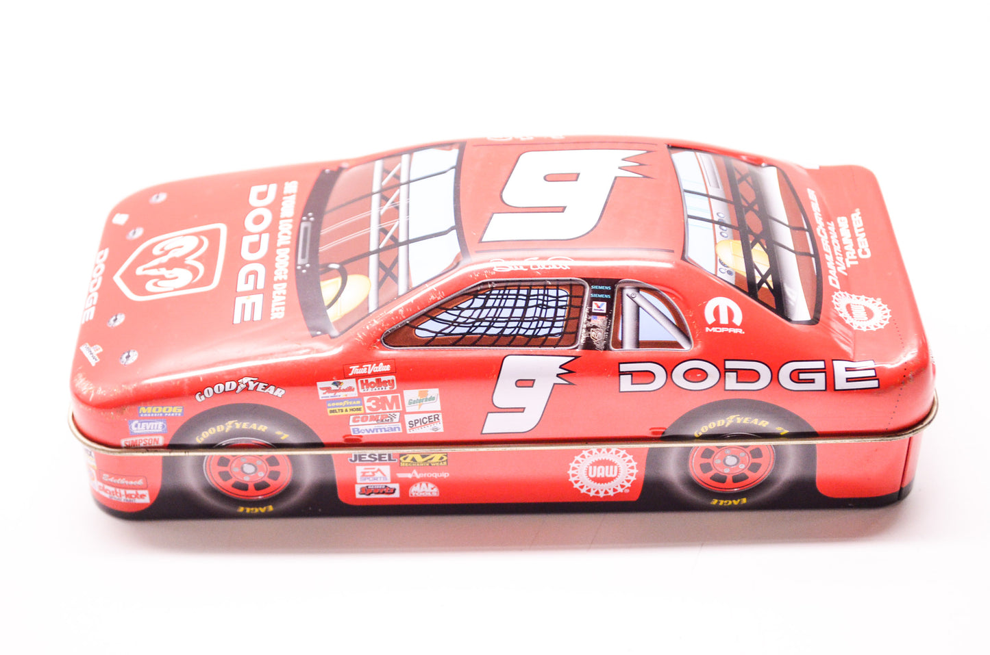 Nascar Bill Elliott 9 Dodge Collectible Tin 2003