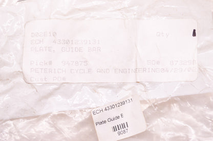 New OEM Echo Guide Bar Plate E