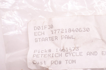 New OEM Echo Starter Pawl