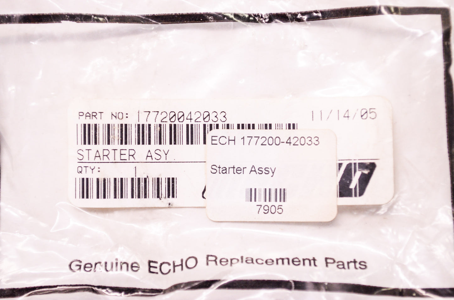 New OEM Echo Starter Assembly