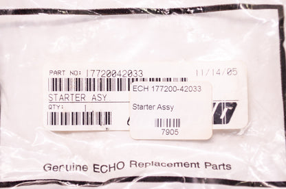 New OEM Echo Starter Assembly