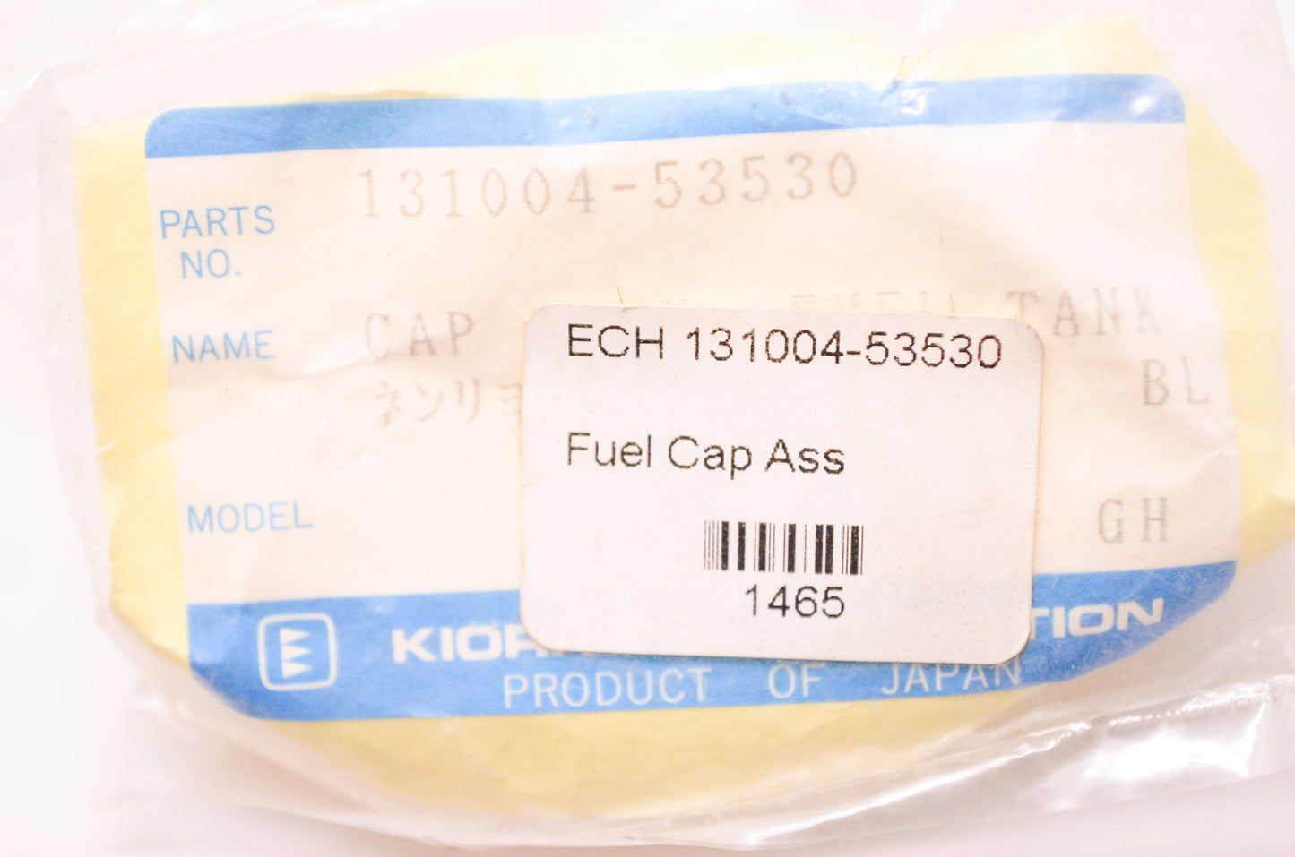 New OEM Echo Kioritz Fuel Cap Assembly