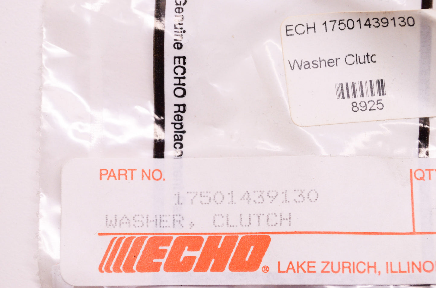 New OEM Echo Clutch Washer