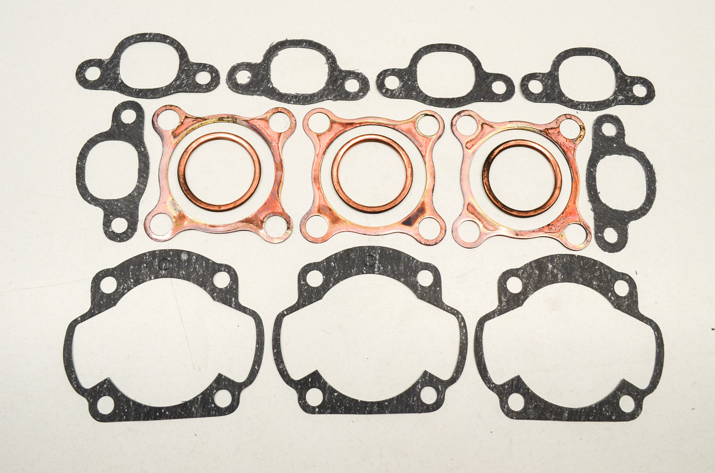 New Rocky Top End Gasket Set Kawasaki H-1 NOS