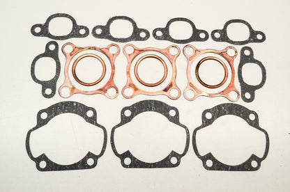 New Rocky Top End Gasket Set Kawasaki H-1 NOS