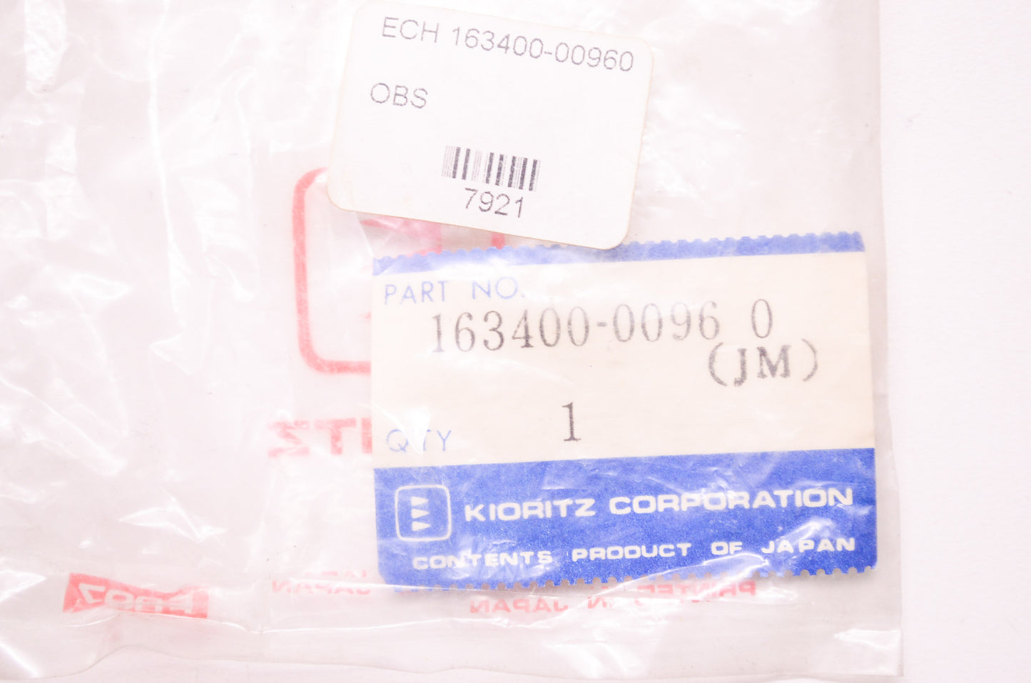OEM Echo 16340000960, 163400-00960 Kioritz Ignition On Off Switch Assembly NOS
