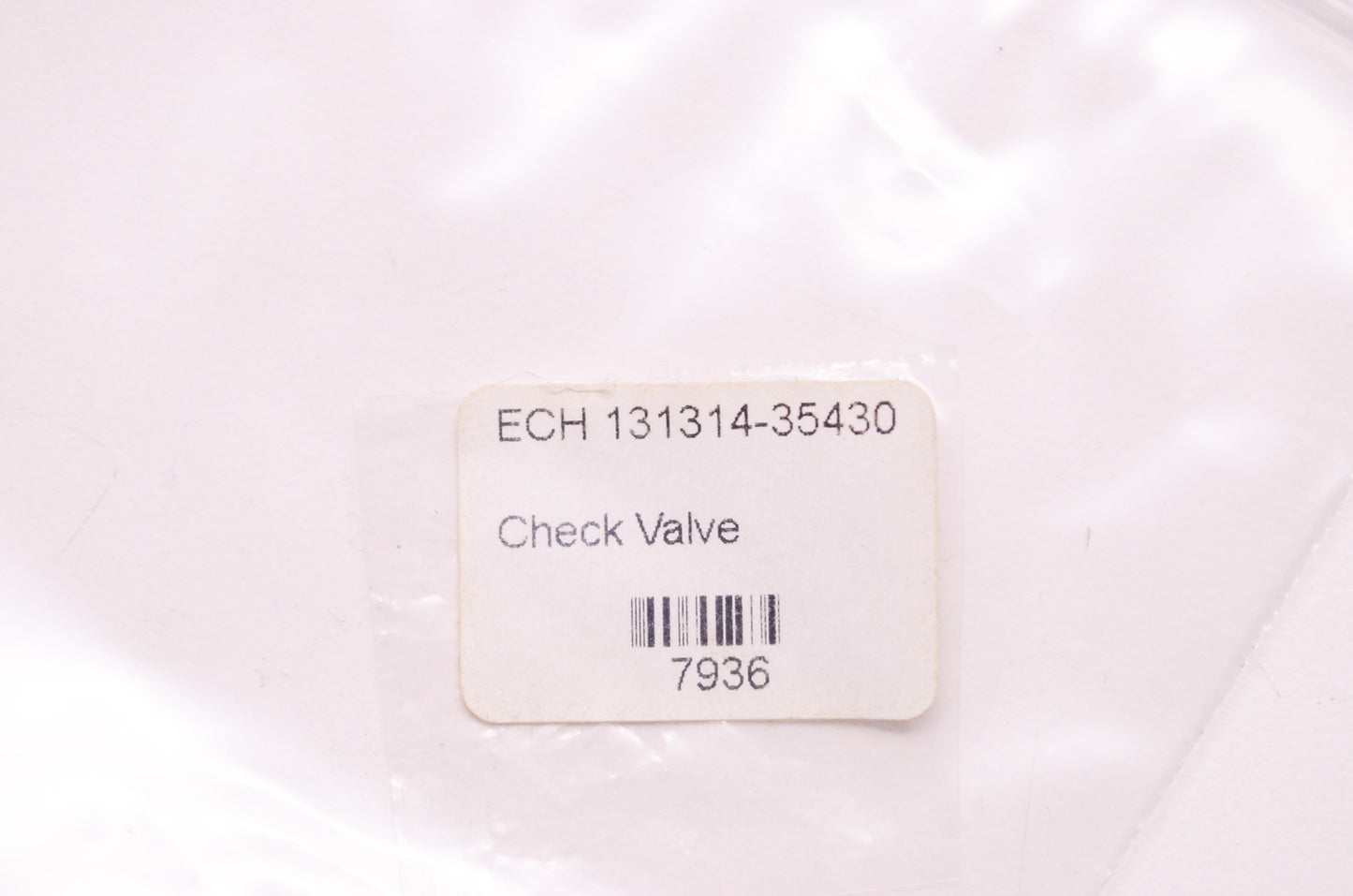New OEM Echo Check Valve