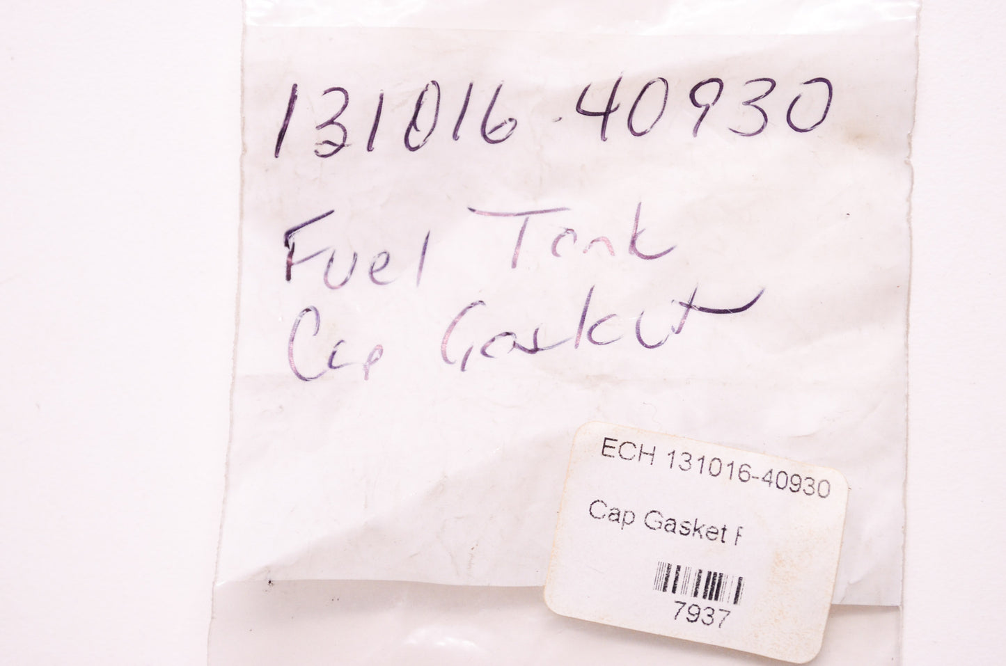 New OEM Echo Fuel Gas Tank Cap Gasket