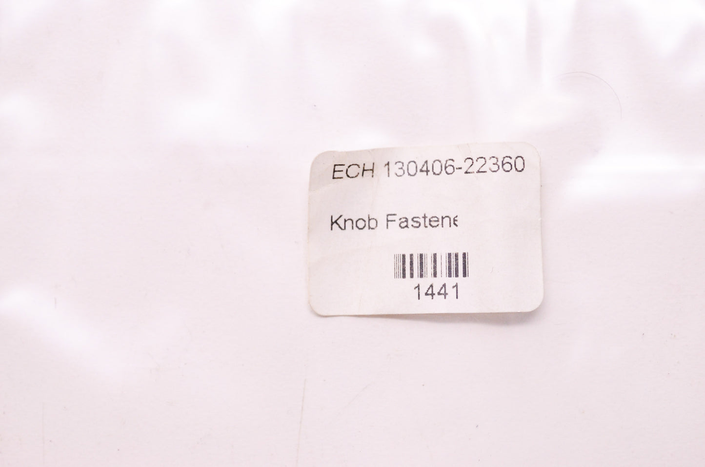 New OEM Echo Knob Fastener