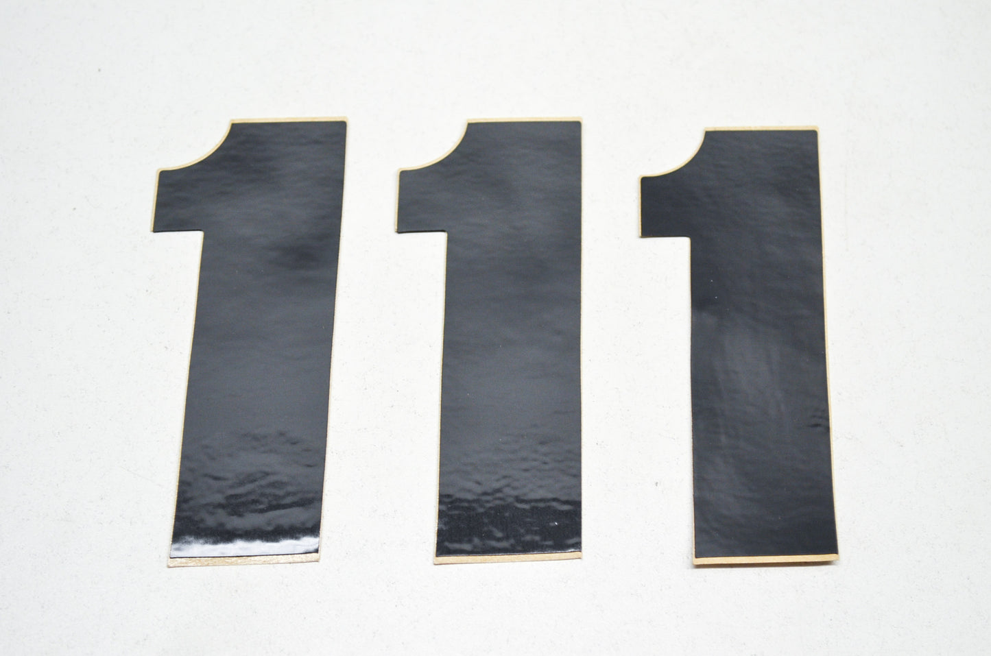 4.5' Number 1 Race Number Qty 3 NOS
