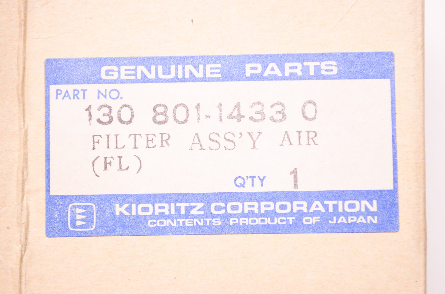 New OEM Echo Kioritz Air Filter Assembly