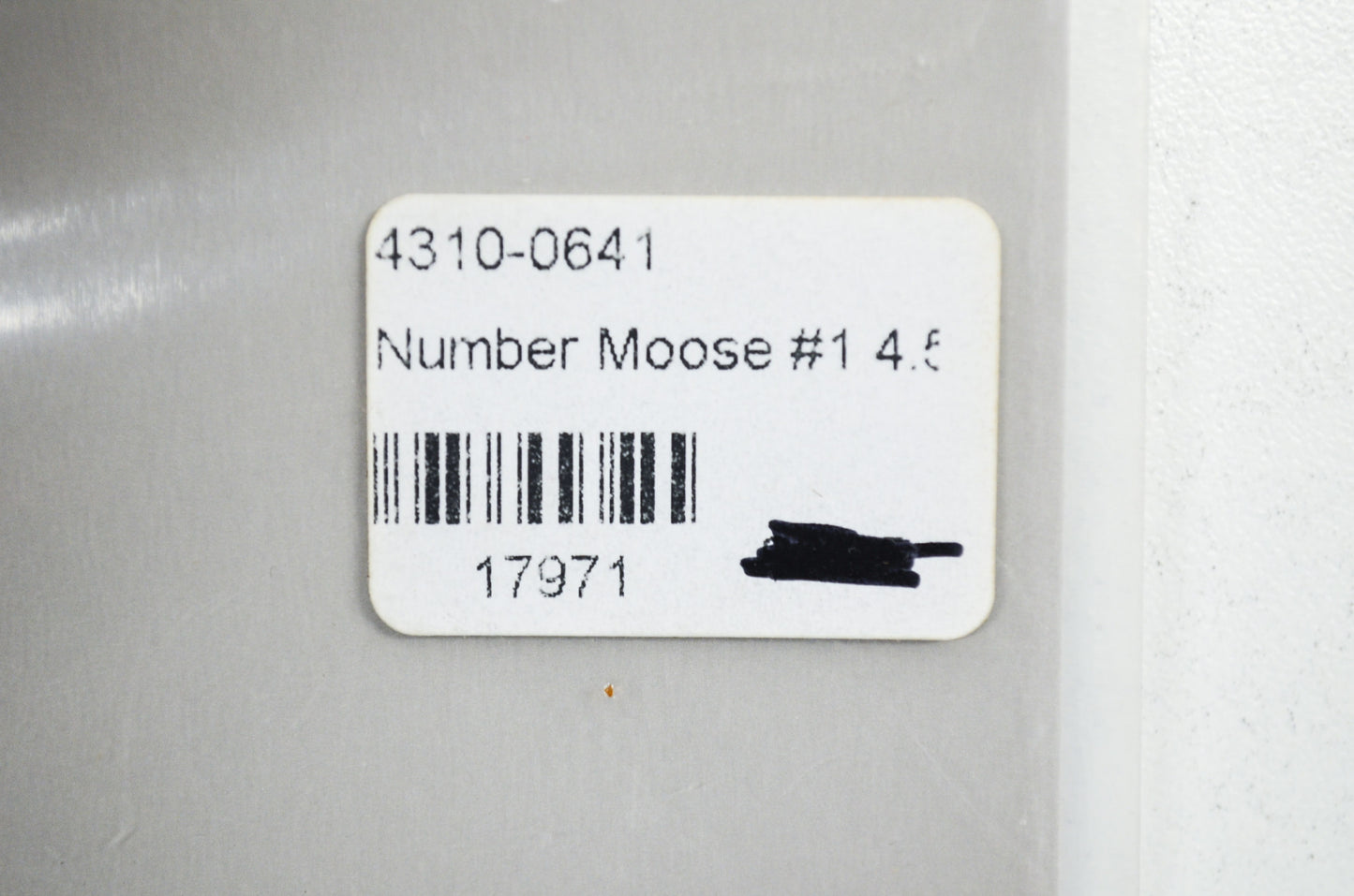 4.5' Number 1 Race Number Qty 3 NOS