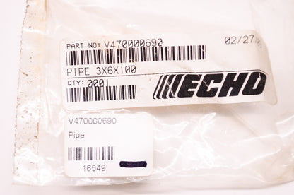 New OEM Echo Pipe 3x6x100