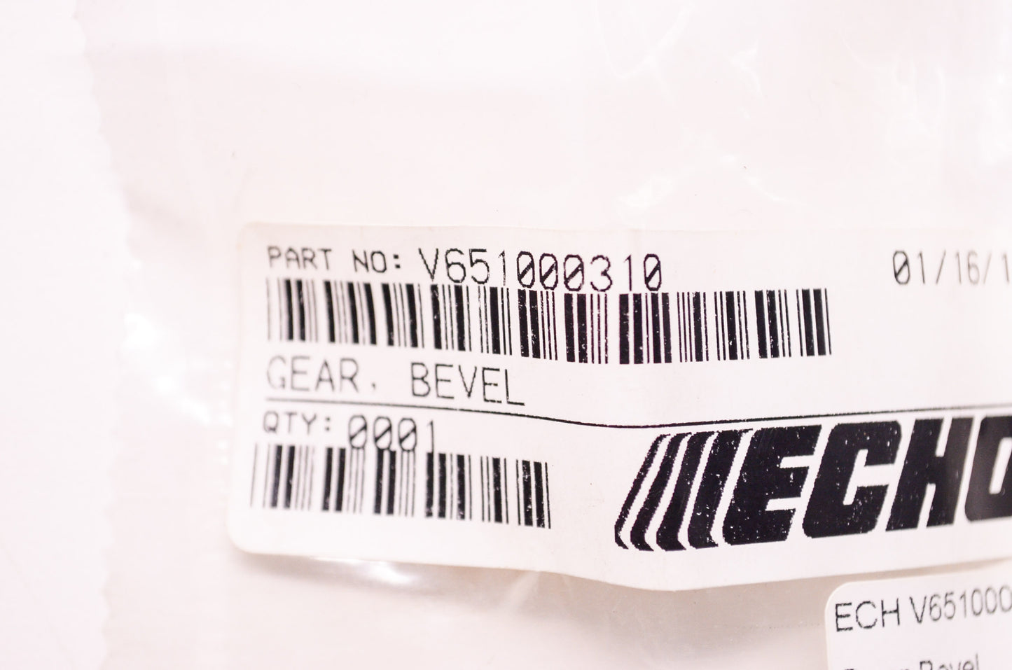New OEM Echo Bevel Gear