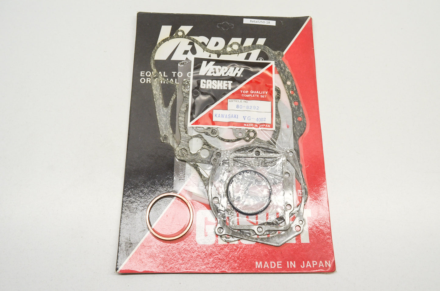 Complete Gasket Set Kawasaki 85-87 KX250 NOS