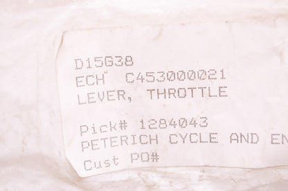 New OEM Echo Throttle Lever