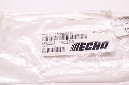 OEM Echo C460000100 Throttle Lockout NOS
