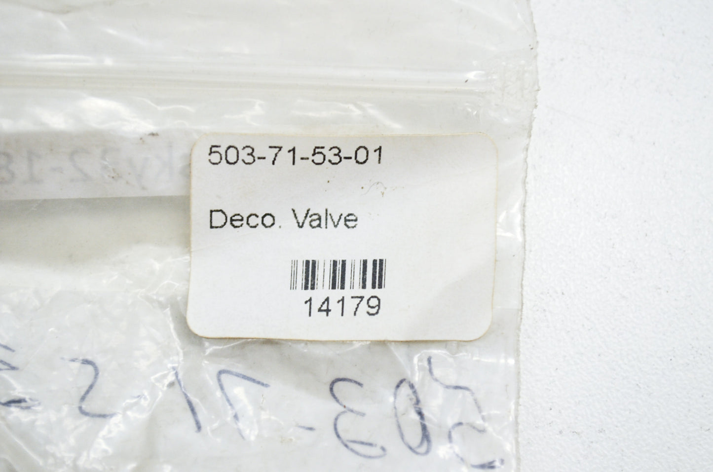 Decompression Valve 254 288 357 359 362 371 372 375 385 NOS
