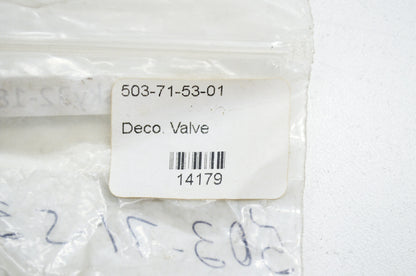 Decompression Valve 254 288 357 359 362 371 372 375 385 NOS