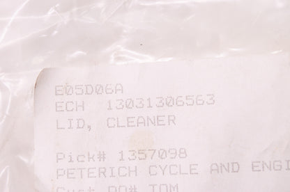 New OEM Echo Cleaner Lid