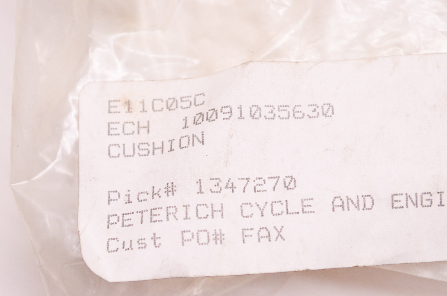 New OEM Echo Cushion