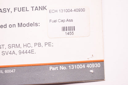 New OEM Echo Fuel Tank Cap