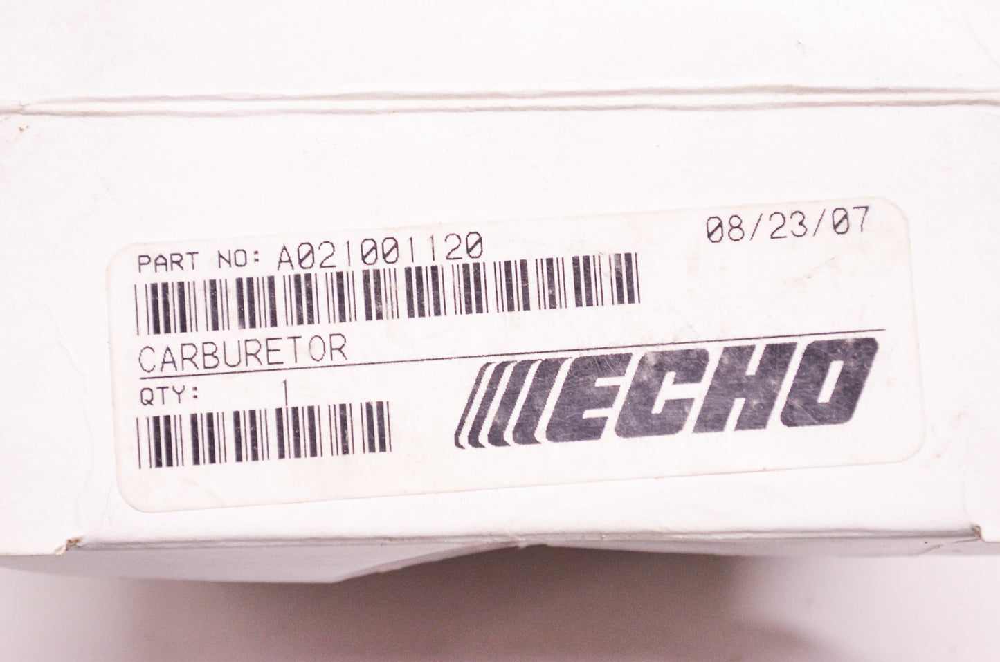 New OEM Echo Carburetor