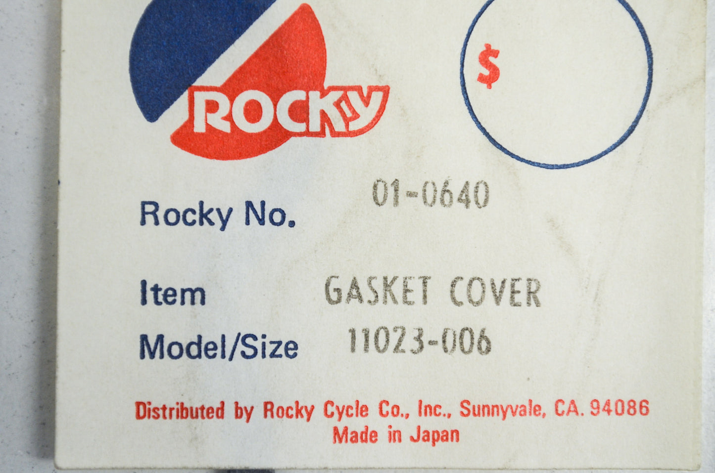 Cylinder Cover Gasket Kawasaki Z1 NOS