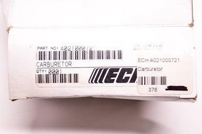 OEM Echo A021000721 Carburetor NOS