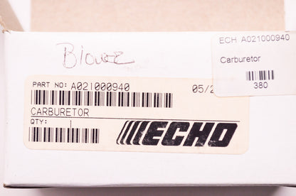 OEM Echo A021000940 Carburetor NOS