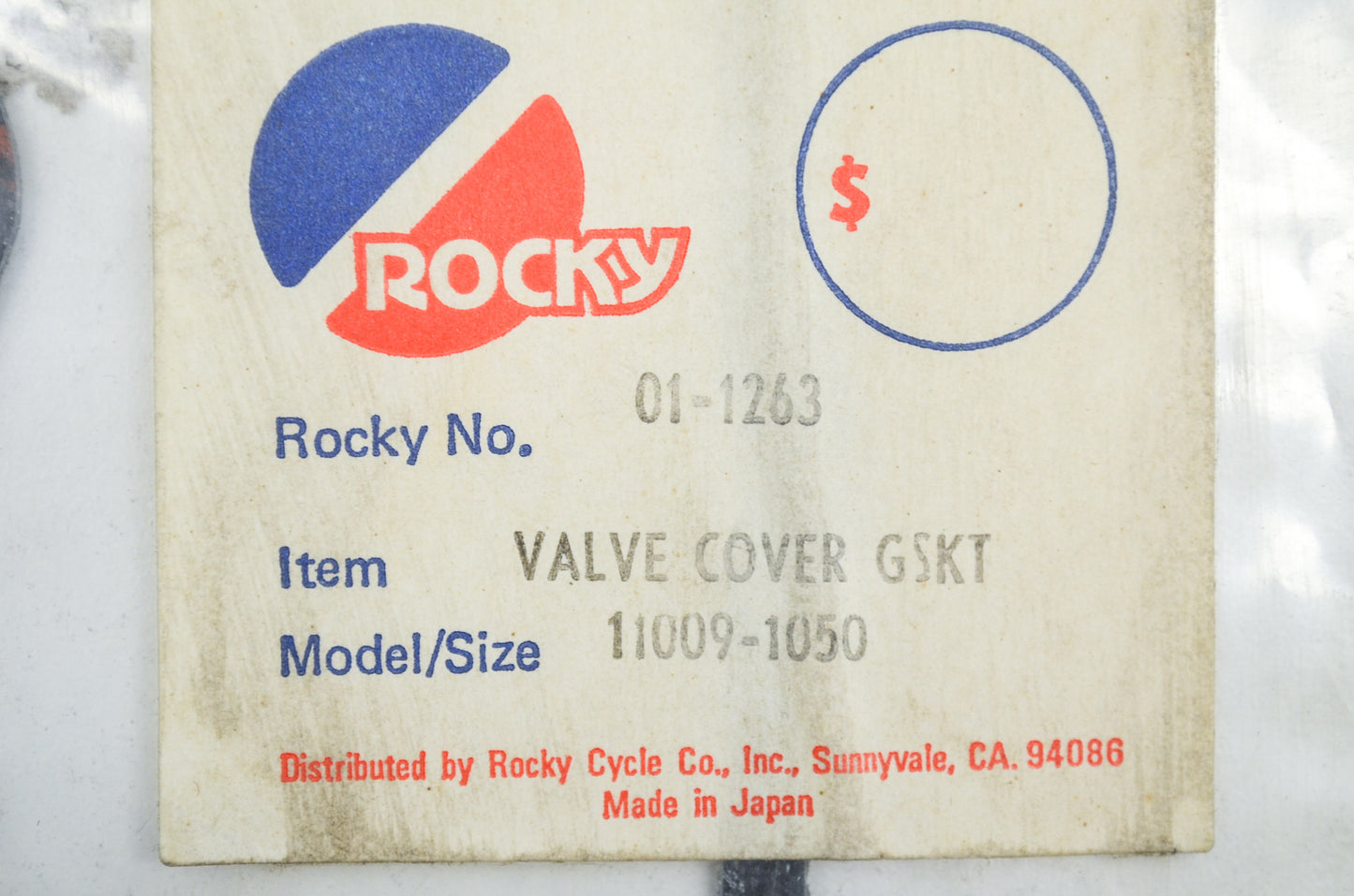 Valve Cover Gasket NOS