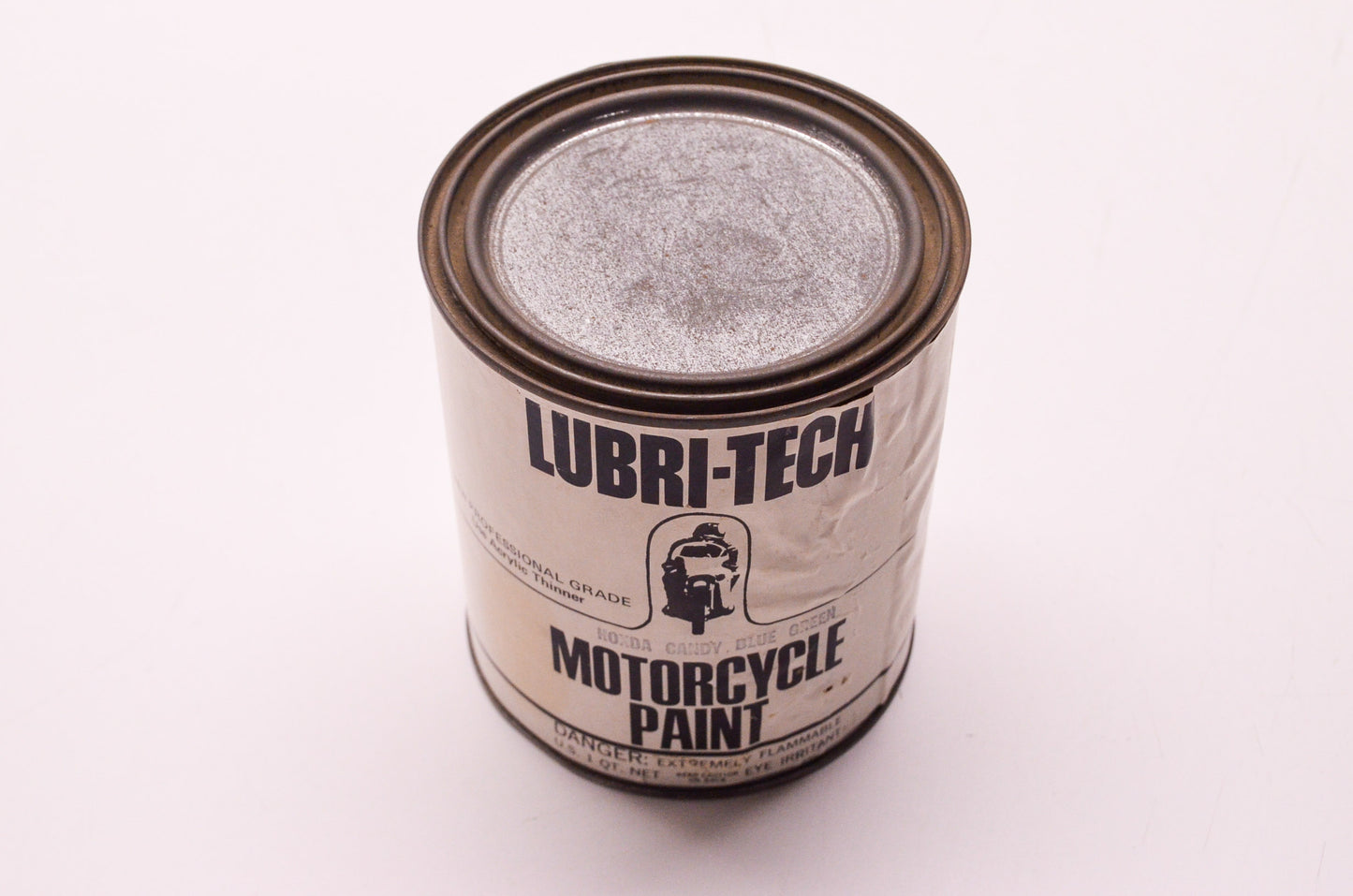 New Lubri-Tech Professional Grade Motorcycle Paint Honda Candy Blue Green 1 Qt N