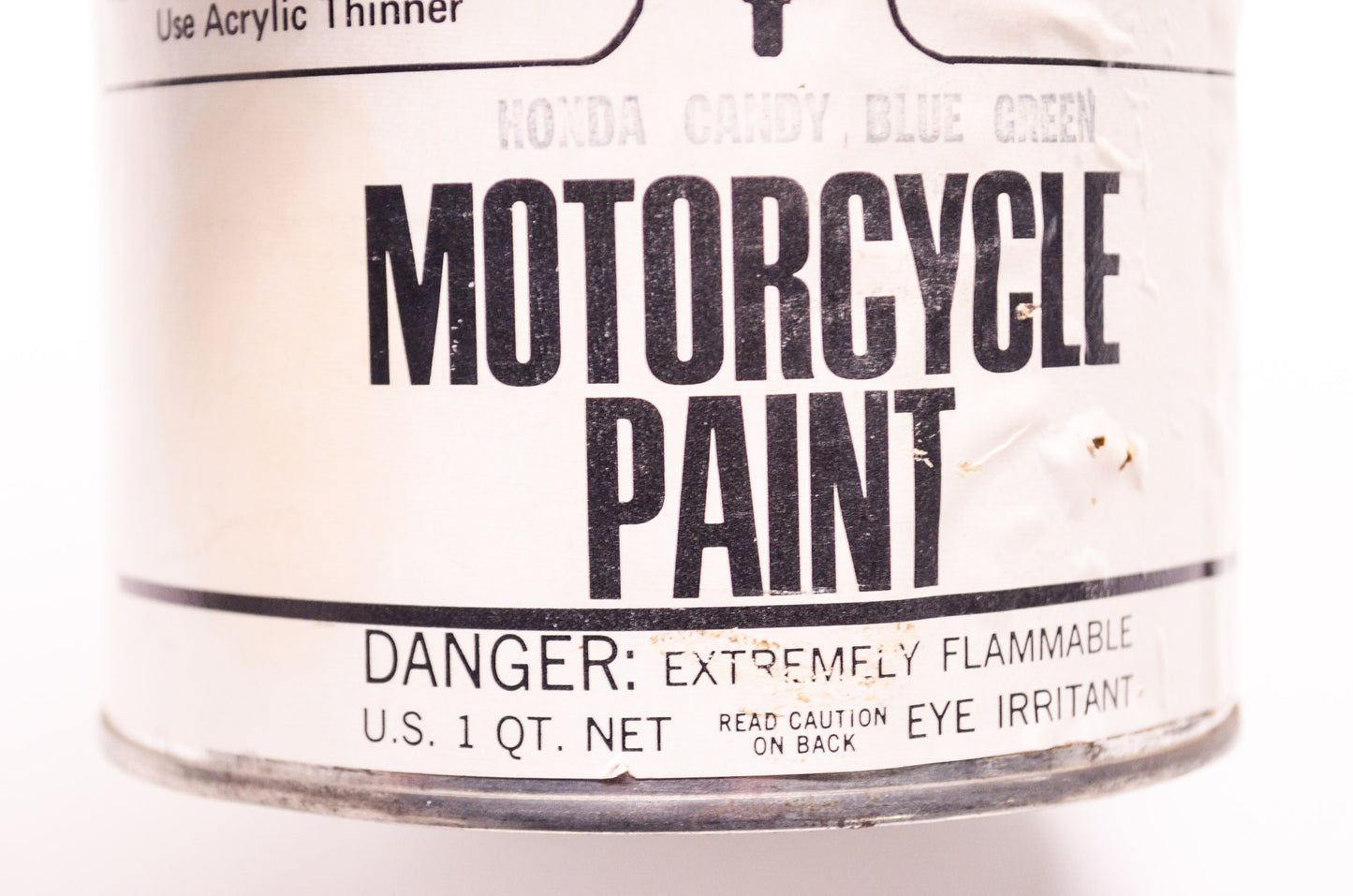 New Lubri-Tech Professional Grade Motorcycle Paint Honda Candy Blue Green 1 Qt N