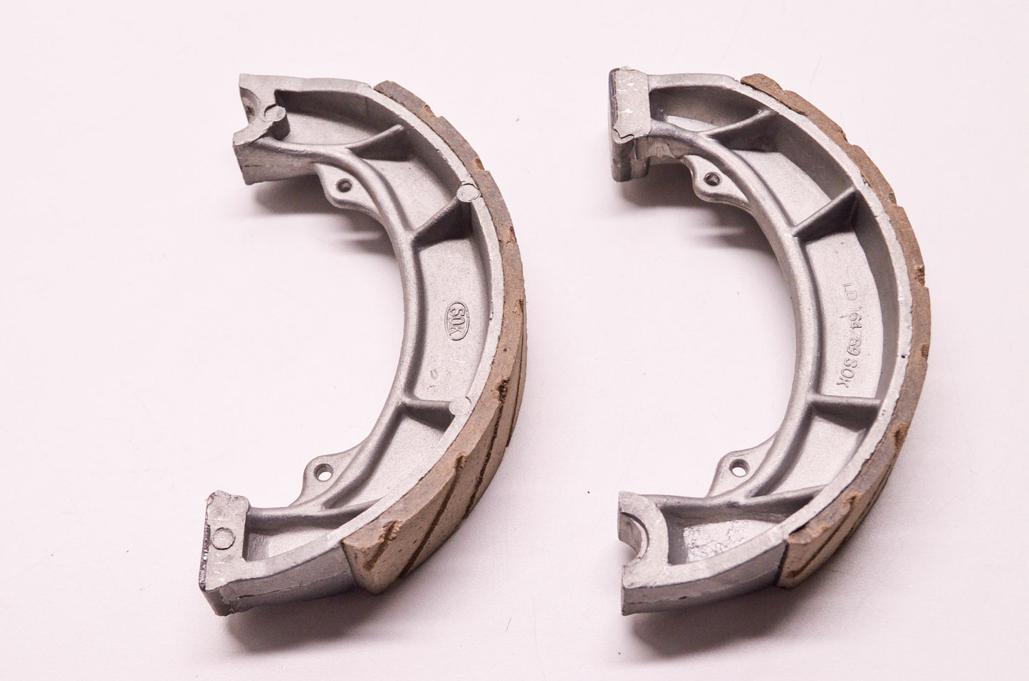 New SOK Grooved Brake Shoe Qty 2 NOS