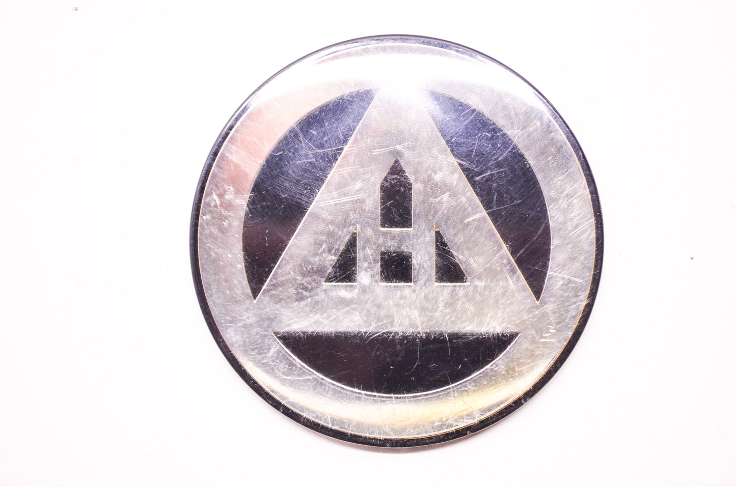 Tank Emblem Badge 2-1/2' Dia NOS