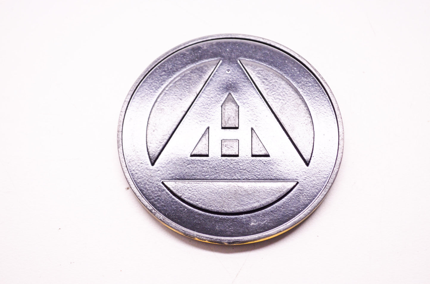 Tank Emblem Badge 2-1/2' Dia NOS