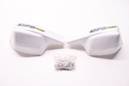 Plast White Enduro Handguard Kit NOS