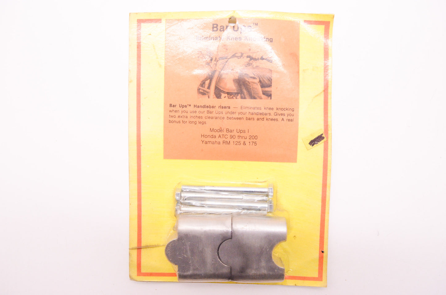 New Bar Ups Handlebar Risers Kit Honda ATC90 - ATC200 Yamaha RM125 RM175 NOS